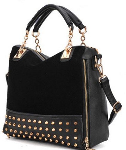 Fashion Rivets Decoration Handbag Shoulder Bag