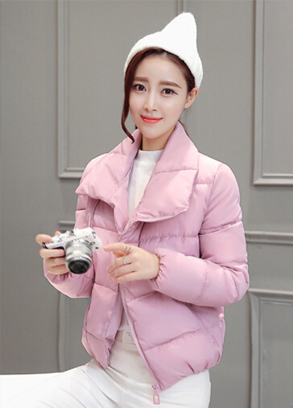 Women's Slim Korean Cotton Short Jacket Coat
